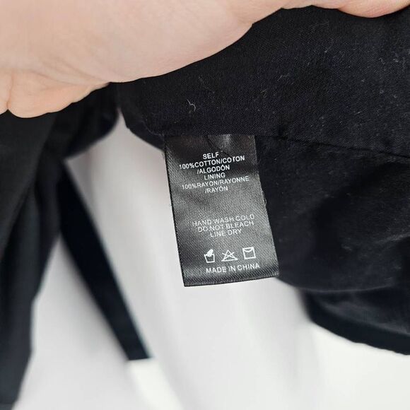 Anthropologie Sunday in Brooklyn Trapeze Midi Dress Black S - Picture 6 of 7